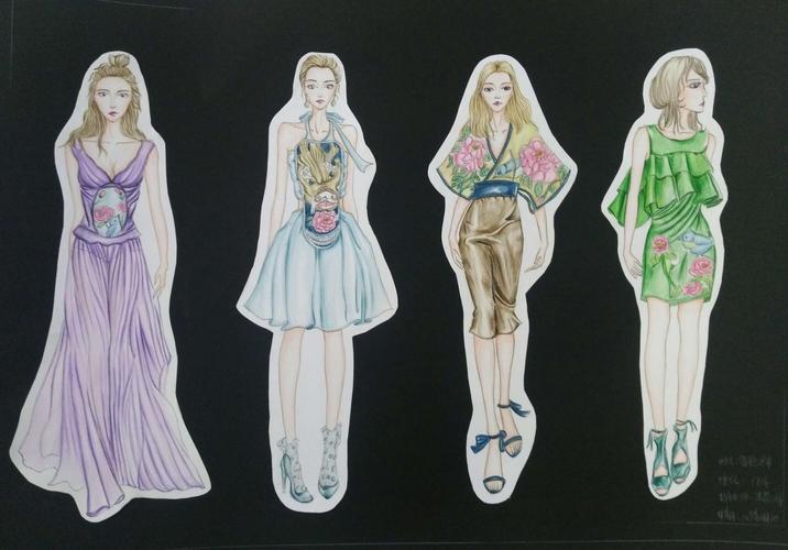 1704服装图案设计优秀作业展示