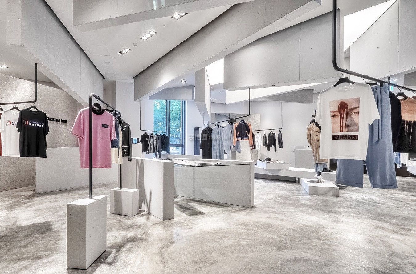 休闲服装店内部装修效果图大全